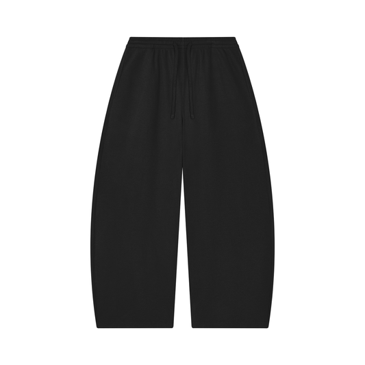Unisex Waffle Barrel Leg Pants