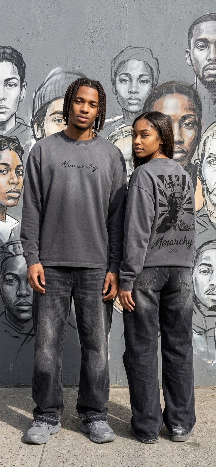 Gradient Washed Long Sleeve T-Shirt