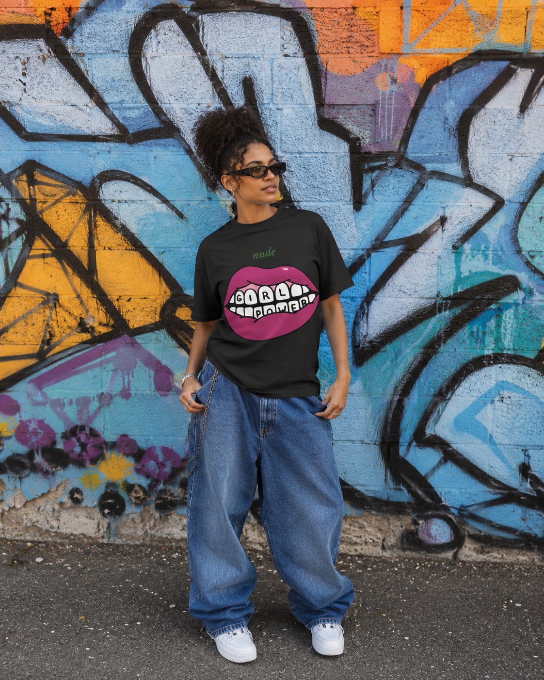 District Gritty Oversized Heavyweight T-Shirt – Urban Baggy Streetwear Tee